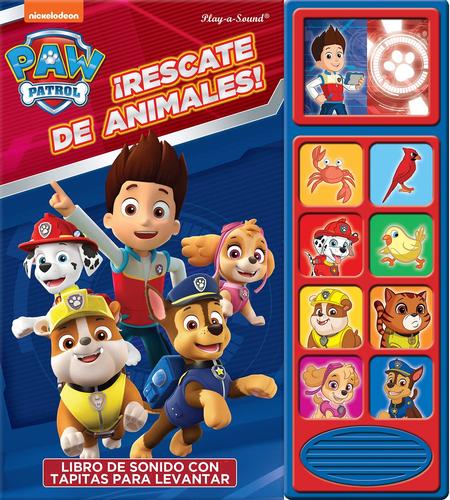 BUSCA Y ENCUENTRA - LEVANTA TAPITAS 10 BOTONES NICK PAW PATROL 2023