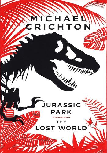 Portada de JURASSIC PARK/LOST WORLD LEATHER EDITION de MICHAEL CRICHTON