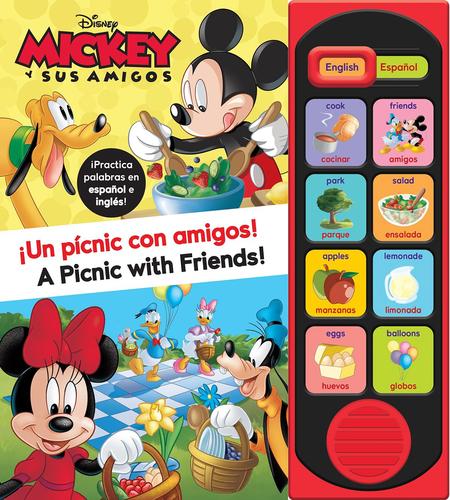 LIBRO BILINGUE 8 B DISNEY MICKEY Y SUS AMIGOS