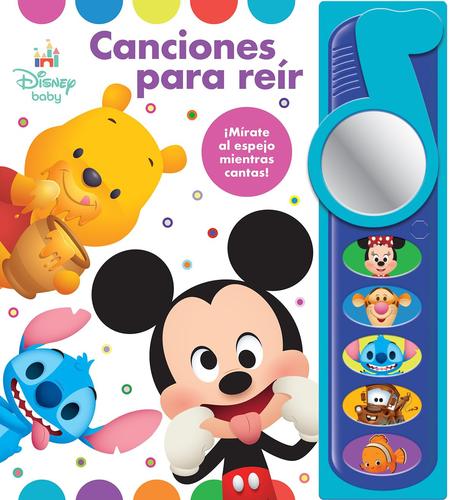 LIBRO ESPEJO CON 5 CANCIONES - DISNEY BABY