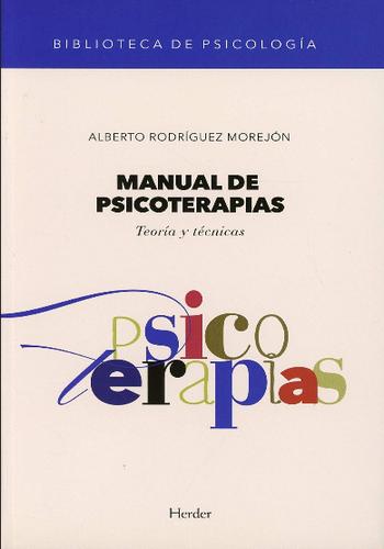 MANUAL DE PSICOTERAPIAS