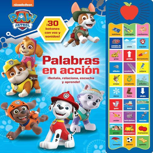 APPLE PAW PATROL PALABRAS EN ACCION-30 SONIDOS