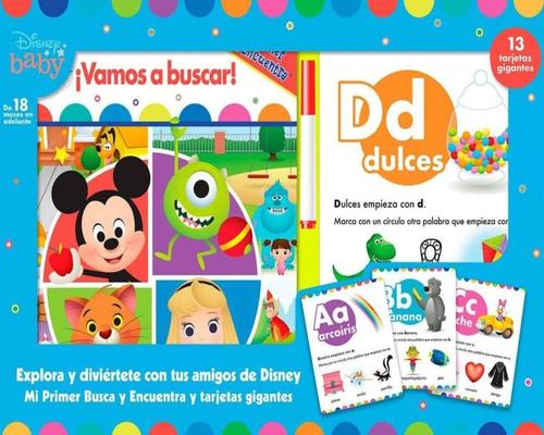 TARJETAS GIGANTES-DISNEY BABY ABC-EXPLORA Y DIVIERTETE