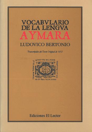 VOCABULARIO DE LA LENGUA AYMARA