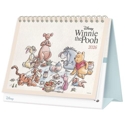 CALENDARIO 2026 ESCRITORIO POOH
