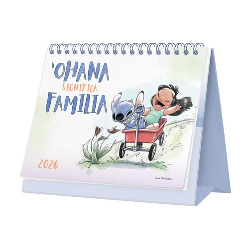 CALENDARIO 2026 ESCRITORIO STITCH