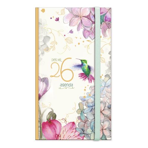 AGENDA 2026 FLORAL CHEQUERA SEMANAL