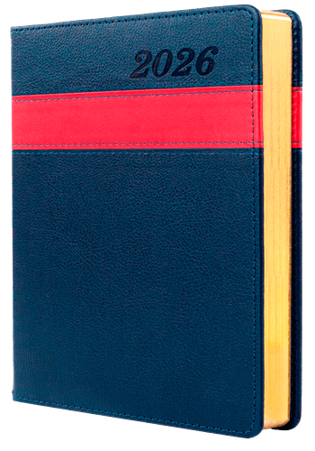 AGENDA  MARTE 2026 - AZUL / FRANJA ROJA