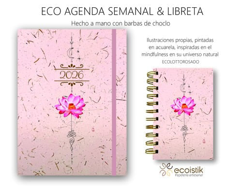AGENDA ECOLOGICA 26 Y LIBRETA DE REGALO