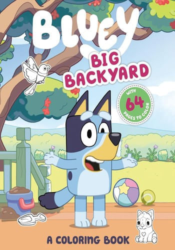 BLUEY: BIG BACKYARD: COLORING