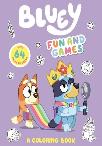 BLUEY: FUN AND GAMES COLORING