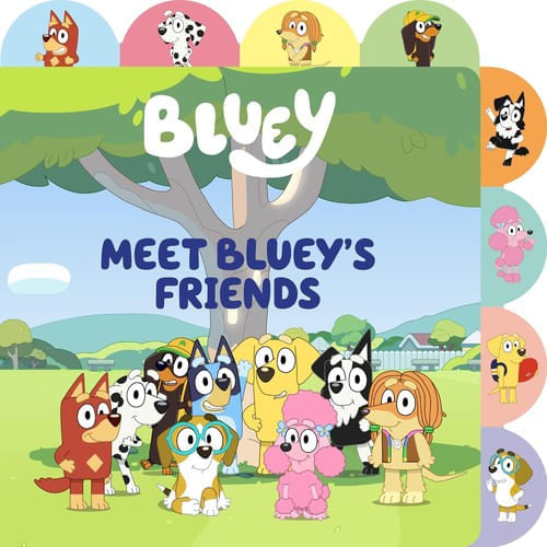 MEET BLUEY'S FRIENDS TABBED BB