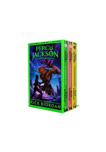 ESTUCHE PERCY JACKSON 1-2-3