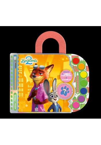 BLISTER ACUARELAS ZOOTOPIA