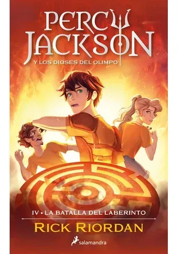PERCY JACKSON Y LOS DIOSES DEL OLIMPO 4 - LA BATALLA DEL LABERINTO