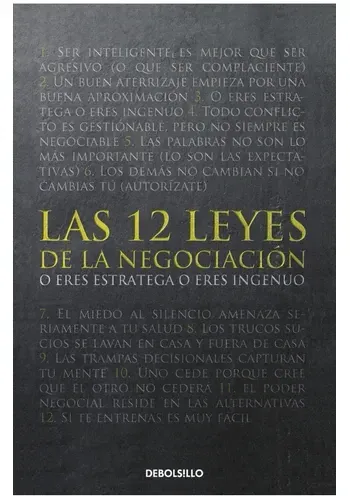 LAS 12 LEYES DE LA NEGOCIACION