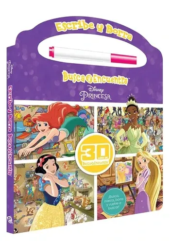 ESCRIBE Y BORRA PRINCESAS 30 ANIVERSARIO