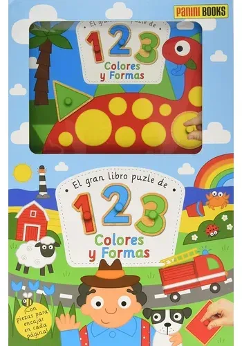 EL GRAN LIBRO PUZLE DE COLORES Y FORMAS