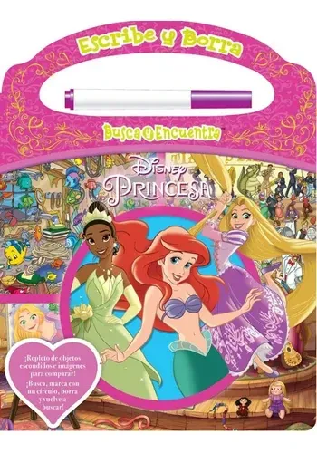 ESCRIBE Y BORRA PRINCESAS RF-2