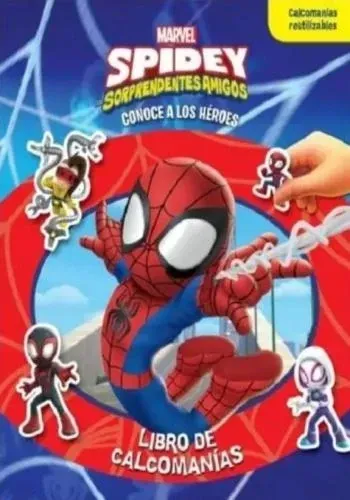 CALCOMANIAS EN RELIEVE - SPIDEY