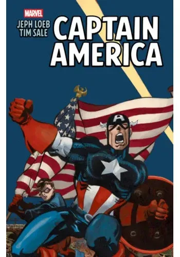 JEPH LOEB Y TIM SALE CAPTAIN AMERICA