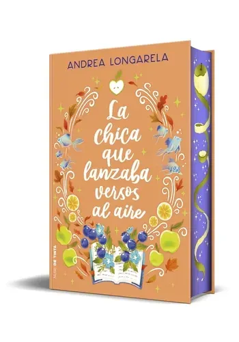 Portada de LA CHICA QUE LANZABA VERSOS AL AIRE de ANDREA LONGARELA