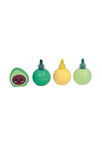 RESALTADOR PASTEL AVOCADO 3 EN 1