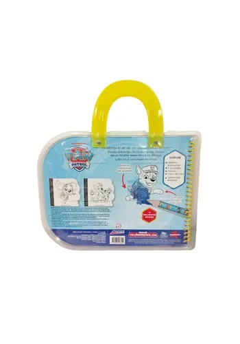 LIBRO ACUARELA PAW PATROL+ PINCEL + 7 ACUARELAS