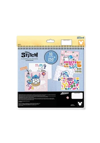 CUADERNO STICKERS X 250 STITCH