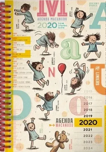MACANUDO 2020 ANILLADA LETRAS