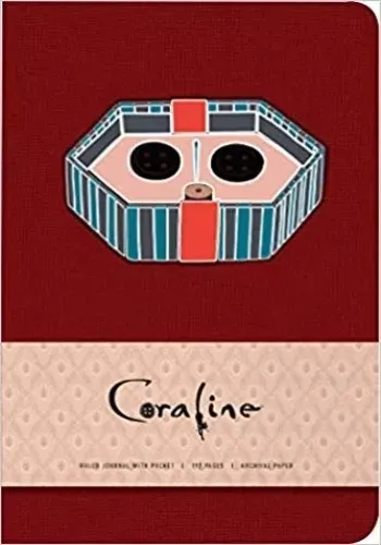 CORALINE HARDCOVER RULED POCKET JOURNAL