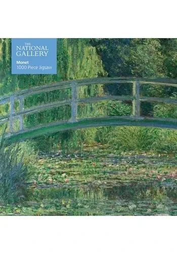 NATIONAL GALLERY MONET BRIDGE OVER LILY PO
