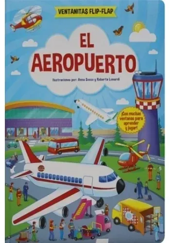 LIBRO VENTANITAS FLIP FLAP EL AEROPUERTO