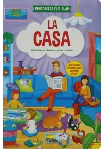 LIBRO VENTANITAS FLIP FLAP LA CASA
