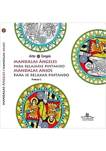 MANDALAS ÁNGELES PARA RELAJARSE PINTANDO