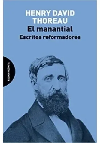 Portada de El Manantial de Henry David Thoreau