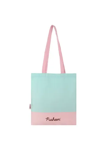 TOTE BAG PUSH (VERDE/ROSADO)