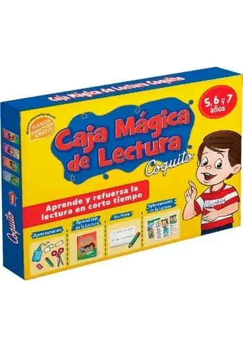 CAJA MAGICA DE LECTURA (4 LIBROS)