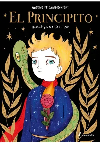 Portada de EL PRINCIPITO (ILUSTRADO POR MARIA HESSE de ANTOINE DE SAINT-EXUPERY; MARIA HESSE