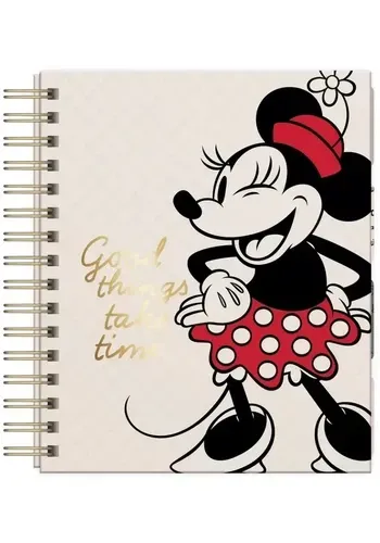 CUADERNO A5 TAPA DURA CUADRICULADO 160 HOJAS DISNEY