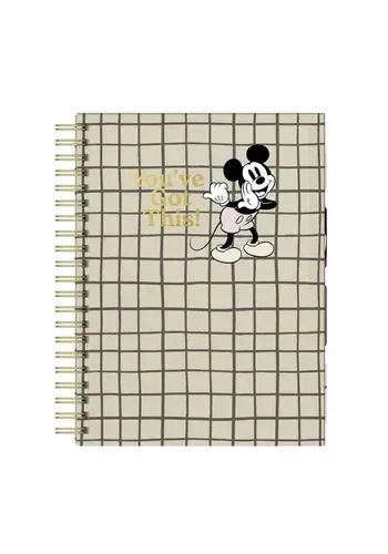 CUADERNO A4 TAPA DURA CUADRICULADO 160 HOJAS DISNEY