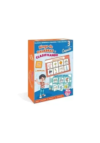 BINGO DE PALABRAS Y CLASIFICANDO