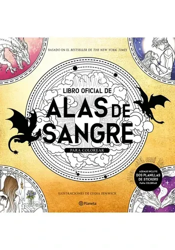 LIBRO OFICIAL DE ALAS DE SANGRE PARA COLOREAR