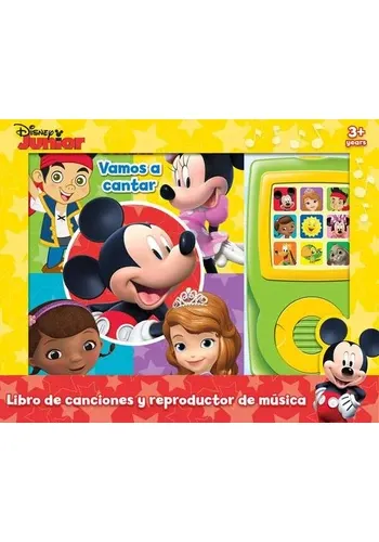 LIBRO Y REPRODUCTOR DE CANCIONES - MICKEY