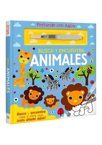 PINTANDO CON AGUA BUSCA Y ENCUENTRA ANIMALES