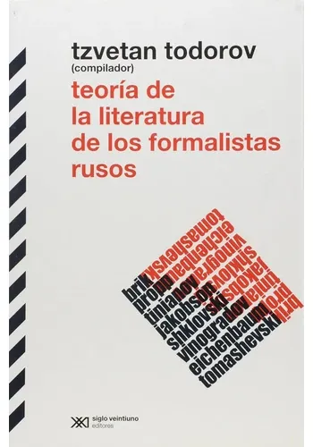 TEORIA DE LA LITERATURA DE LOS FORMALISTAS RUSOS