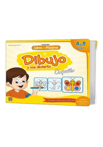 LIBRO PIZARRA - DIBUJO Y ME DIVIERTO