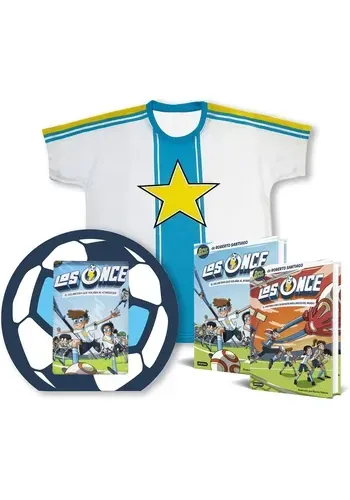 ESTUCHE LOS ONCE 1 + LOS ONCE 2 CON CAMISETA