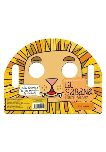 LA SABANA. LIBRO-MASCARA