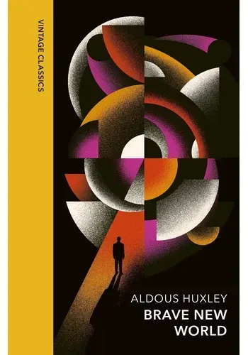 Portada de BRAVE NEW WORLD de ALDOUS HUXLEY